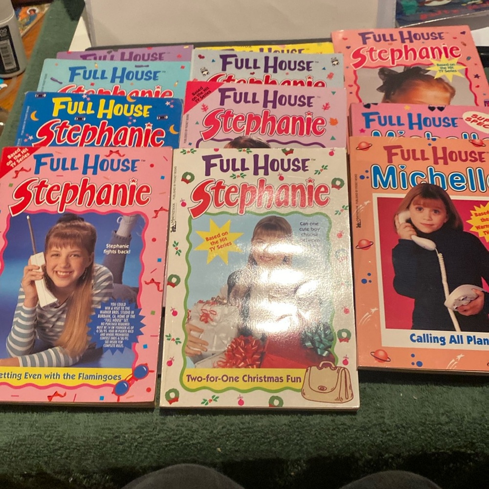 Vintage Lot of 15 Full House Paperback Books